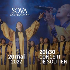 SOVA GOSPEL CHOIR, UN CONCERT DE SOUTIEN A VIVRE