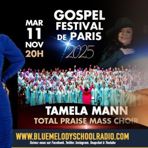 LE GOSPEL FESTIVAL DE PARIS REVIENT AU GRAND REX AVEC TAMELA MANN