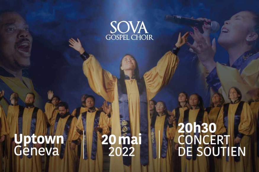 SOVA GOSPEL CHOIR, UN CONCERT DE SOUTIEN A VIVRE