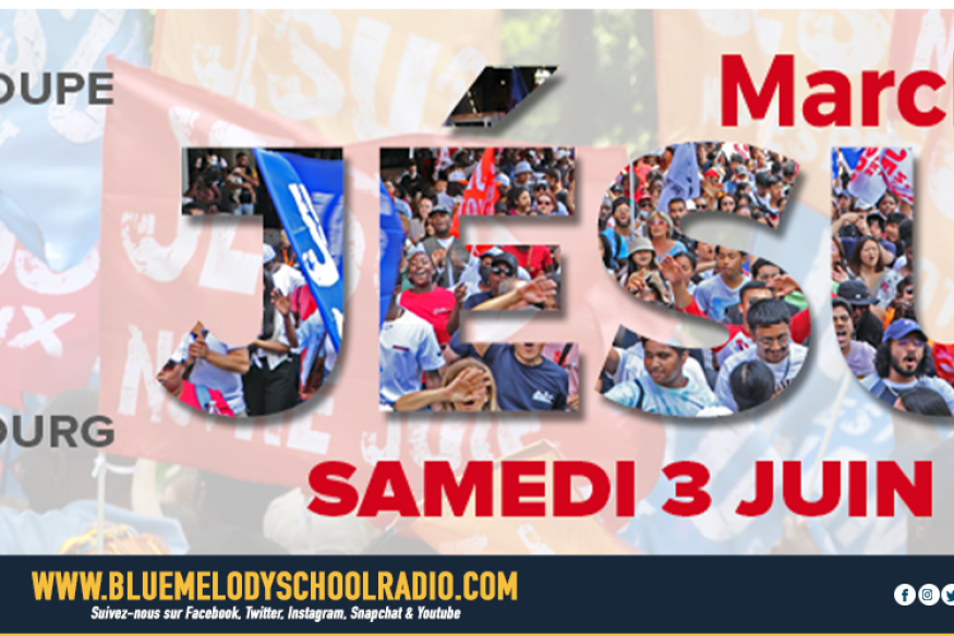 EN MARCHE POUR JÈSUS LE 3 JUIN !